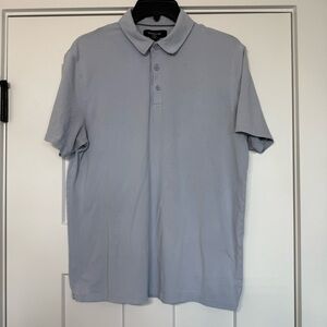 Kenneth Cole cotton light blue men’s Polo Shirt size medium